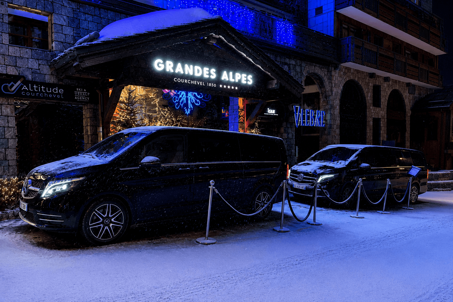 Transfert station de ski avec chauffeur privé vers les Alpes – AXL Limousine